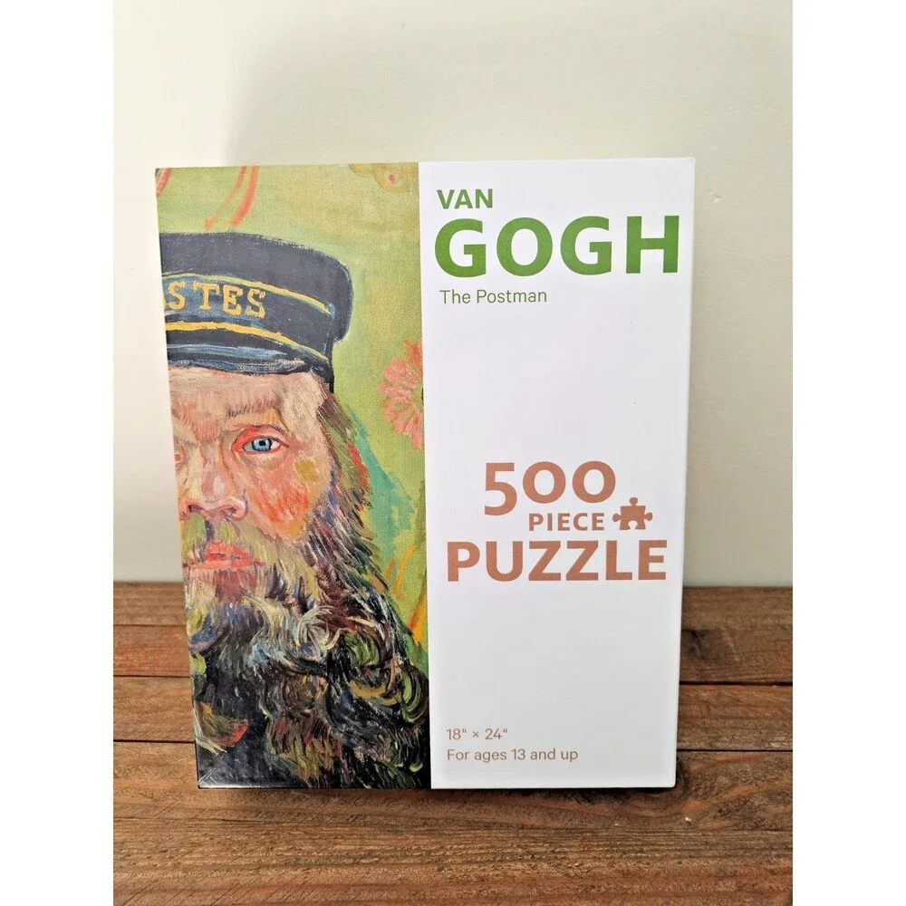 Vincent van Gogh The Postman Jigsaw Puzzle Barnes Foundation 500pcs complete